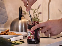 舐める尻, 美人, フェラチオ, 茶髪の, フェティッシュ, 手コキする, ティーン