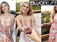 Blonde, Sucer une bite, Plantureuse, Fétiche, Hd, Lingerie, Pov, Suçant