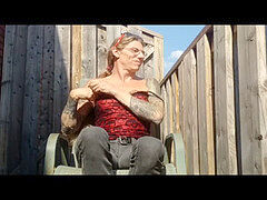 Мастурбация, На природе, Трансы, Соло