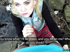 素人, フェラチオ, アウトドア, 公共, 生徒