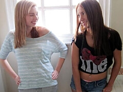 18, デカチン, フェラチオ, 女 人男 人, 自然山雀, ハメ撮り, ティーン, オッパイの