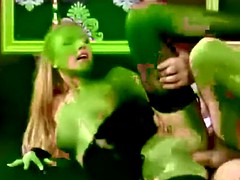 アナル, 美人, ブロンド, イく瞬間, ハードコア, 淫乱熟女