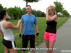 素人, チェコ, グループ, ハードコア, 公共