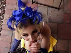 Blondine, Blasen, Im freien, Pov, Rasiert, Jungendliche (18+)