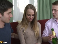 Aufs gesicht abspritzen, Strumpfhose, Flotter dreier