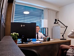 美女, 美人, 浮気者, ヨーロピアン, 下着, オフィス, 現実, 魅力的