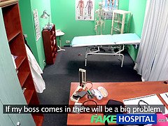 Mea Melone gets her pussy eaten out by fakehospital doctor in POV