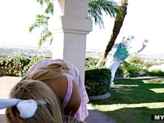 MYLF Cum Smeared all Across for Easter XXX