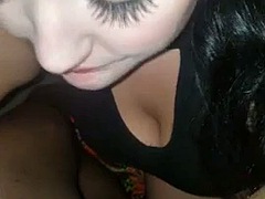 Amateur, Belle grosse femme bgf, Sucer une bite, Tir de sperme, Noir ébène, Hard, Interracial, Mère que j'aimerais baiser