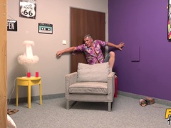 Arschlecken, Blasen, Spermaladung, Hundestellung, Frau frau mann, Muschi, Dusche, Hintern versohlen