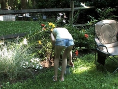 Culo, Hd, Masturbación, Al aire libre, Coño, Flaco, Adolescente, Tetas