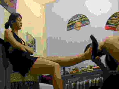 Sadomasochismus, Europäisch, Weibliche domination, Fußfetisch, Reif, Milf, Nylon, Strümpfe