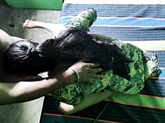 アジア人, デカ尻, 娘, はじめて, インド人, マッサージ, アウトドア, ラフ