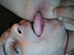 Tony rimming ass