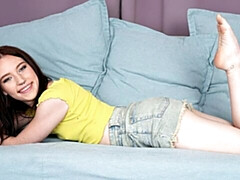 Amateur, Penetracion con dedos, Masturbación, Tetas naturales, Pelirrojo, Flaco, Solo, Tetas