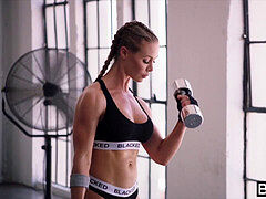 Grosser schwanz, Schwarz, Blasen, Besamung