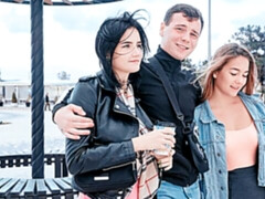 Culo grande, Verga grande, Tetas grandes, Mamada, Estilo perrito, Ffm