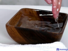 18, 最高, 気狂い, レズビアン, マッサージ, オイル, オッパイの, 濡れ