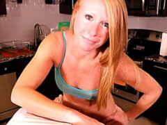 Rubia, Mamada, Corridas, Pajear, Cocina, Lamidas, Pov, Flaco