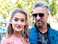 フェラチオ, 手コキする, キス, 自然山雀, 剃毛, ショートヘア, ティーン, 三人