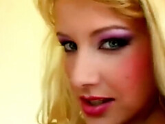 Arsch, Blondine, Spermaladung, Dildo, Lingerie, Masturbation, Solo, Spielzeuge