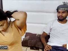 Lewd Indian mom thrilling porn scene