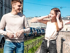 Blond, Pijpbeurt, Vingeren, Likken, Russisch, Geschoren, Mager, Tiener