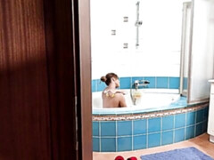 デカ尻, デカチン, ブロンド, フェラチオ, 捕まる, バック, 淫乱熟女, ハメ撮り