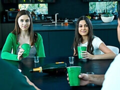 Kont, Pijpbeurt, Bruinharig, Hondjeshouding, Groep, Orgie, Geschoren, Tiener