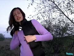Amateur, Culo, Mamada, Engañando, Pareja, Pajear, Al aire libre, Público