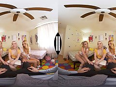 Haley Spades, Paris White & Ava Sinclaire have a wild time with their big dicks in Naughty America