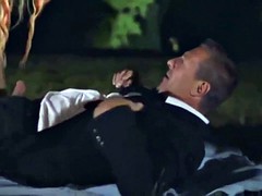 Семяизвержение, Немки, На природе