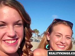 Reality kings - rebecca natasha & blaze Michael Vegas experiment with thre