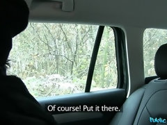 Leie, Blasen, Auto, Aufs gesicht abspritzen, Handjob, Im freien, Pov, Öffentlich