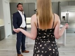 アナル, お尻, フェラチオ, バック, 服従, ハードコア, キッチン, オッパイの