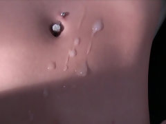 Eveline Dellai sucks cock & rides a hard dick in the back of a limo