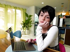 Красотки, Большой член, Большие сиськи, Минет, Брюнетки, Порнозвезда, От первого лица