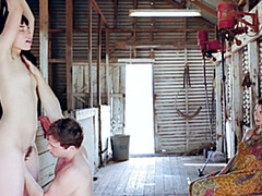 Sucer une bite, Femelle, Poilue, Léchez, Naturelle, Orgasme, Chatte, Voyeur