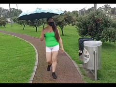 Desi Bhabhi Exhibitionist Slut Wife Shows Pussy In The Park Is Addicted To Swinger And Cuckold!