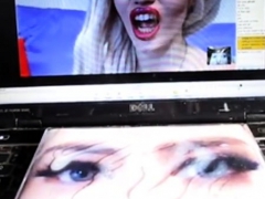 Jizzy cream Natasha freaks on my CUm Cock