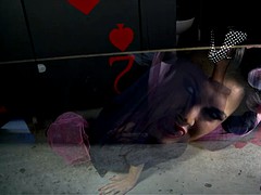 美女, デカパイ, ストッキング