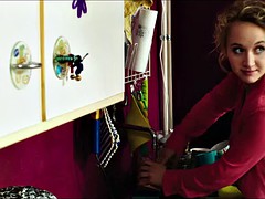 茶髪の, セレブ, 公共, ペニスバンド, オッパイの