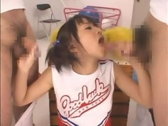 Mamada, Corridas faciales, Japonés, Lencería, Masturbación, Solo, Tetas, Juguetes
