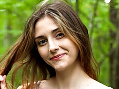 18, 素人, お尻, 指いじり, オナニー, アウトドア, ストリッピング, ティーン