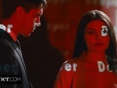 Culo, Morena, Doble penetracion, Pajear, Sexo duro, Lencería, Hombre hombre mujer, Trio