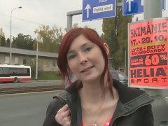 Pijpbeurt, Vingeren, Handbeurt, Buiten, Kut duiken, Roodharige vrouw, Tiener, Bekijker