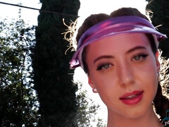 Big butt teenage model shows flawless body