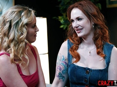 Grote kont, Grote mammen, Oudere vrouw, Vingeren, Hardcore, Lesbisch, Likken, Kut duiken