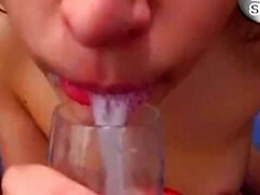 Amateur, Brunette brune, Bukkaké, Partouze, Groupe, Lingerie, Nylon, Adolescente