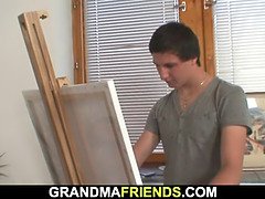 Two boys teen fuck very old mature woman